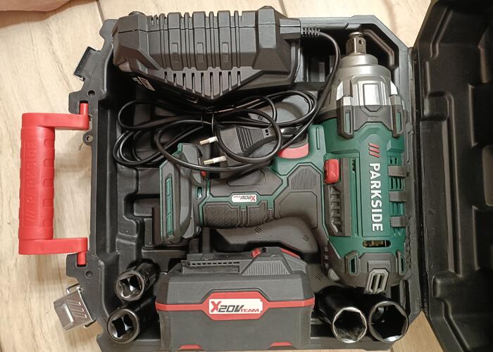 Grajewo ogłoszenia: Klucz udarowy Parkside w wytrzymałej, plastikowej obudowie. Nadaje...